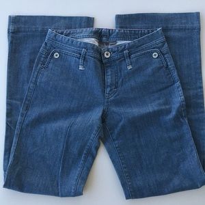 ARMANY EXCHANGE WIDE LEG JEANS